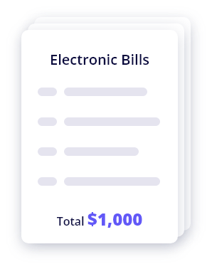 electronic bills